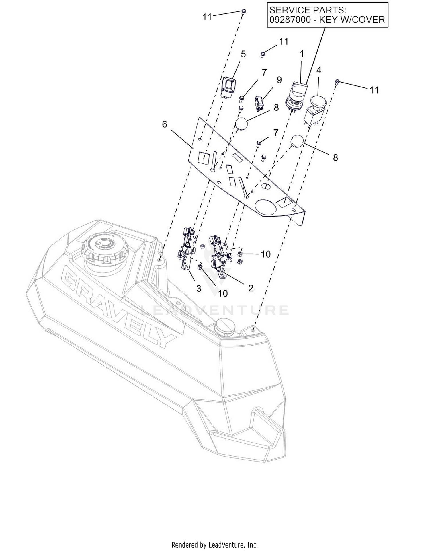 Control Panel - Kawasaki Non-EFI