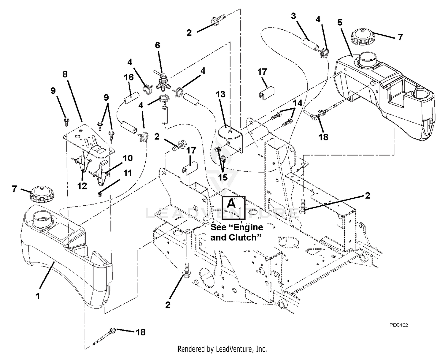 Fuel Tanks And Hoses