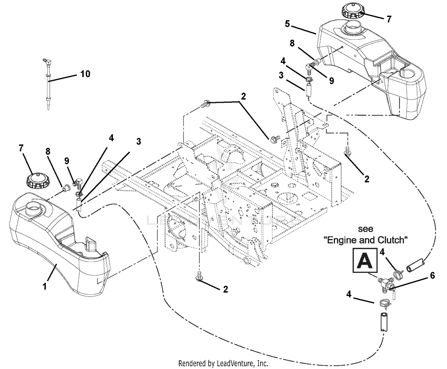 Fuel Tanks And Hoses