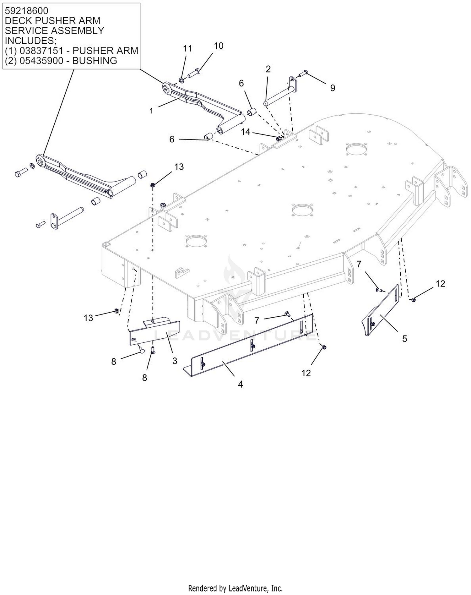 Stabilizer Arms And Baffles - 52"