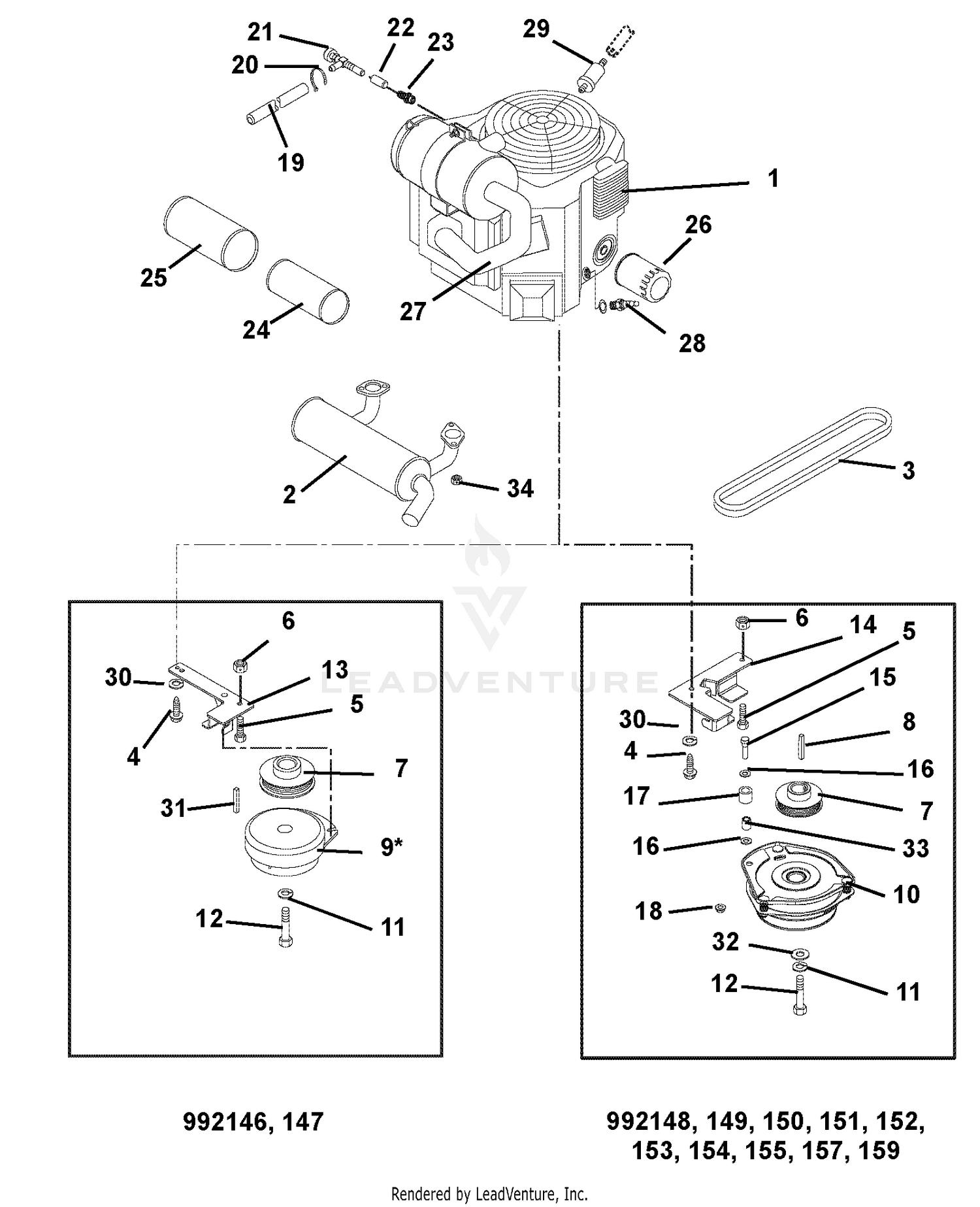 Engine And Clutch