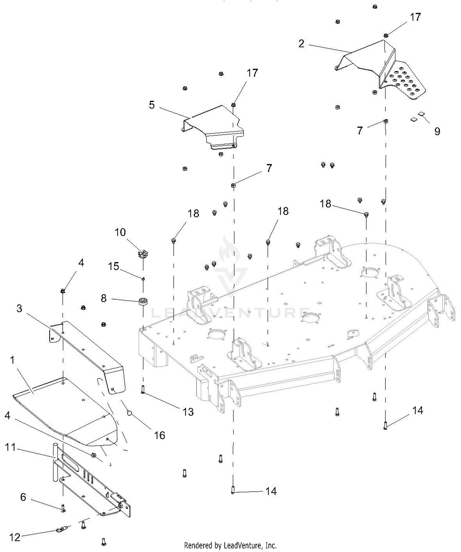 Chute And Belt Covers - 52 Inch