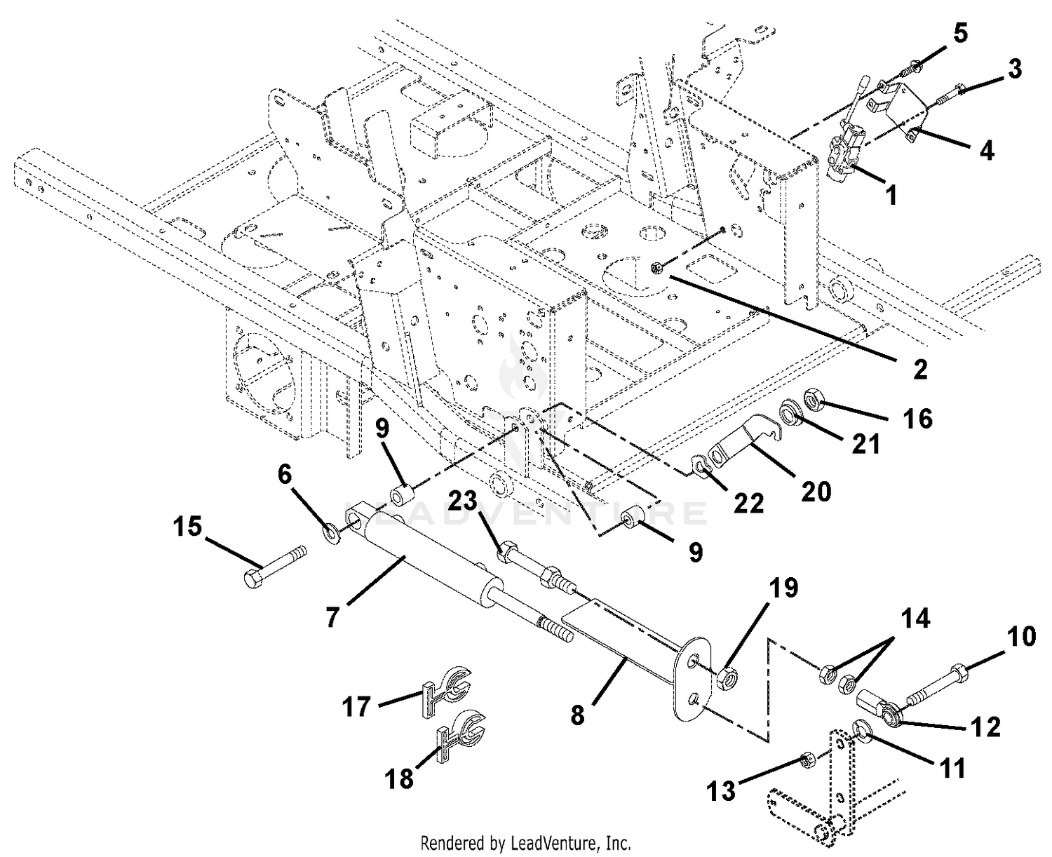 Lift Valve And Cylinder