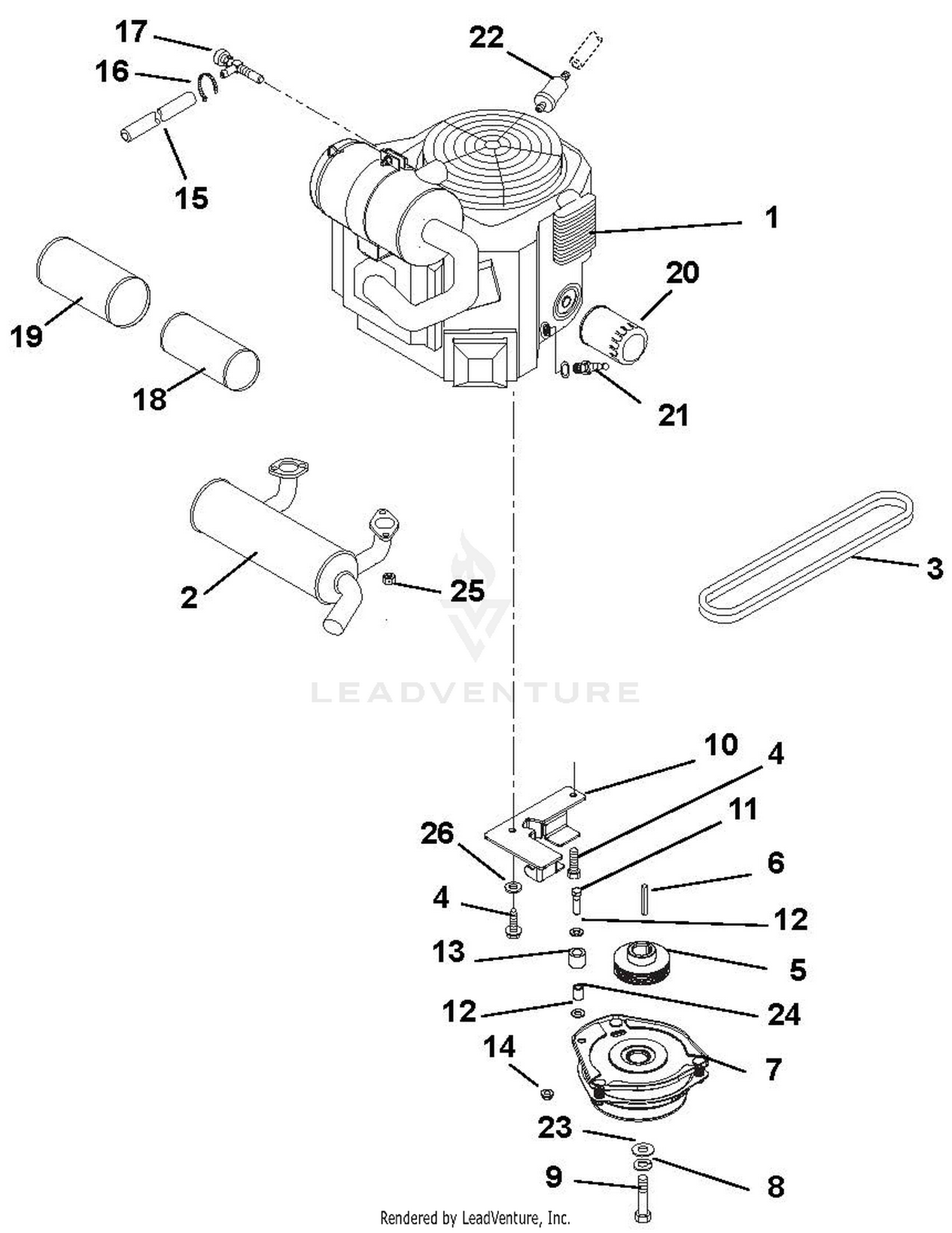 Engine And Clutch