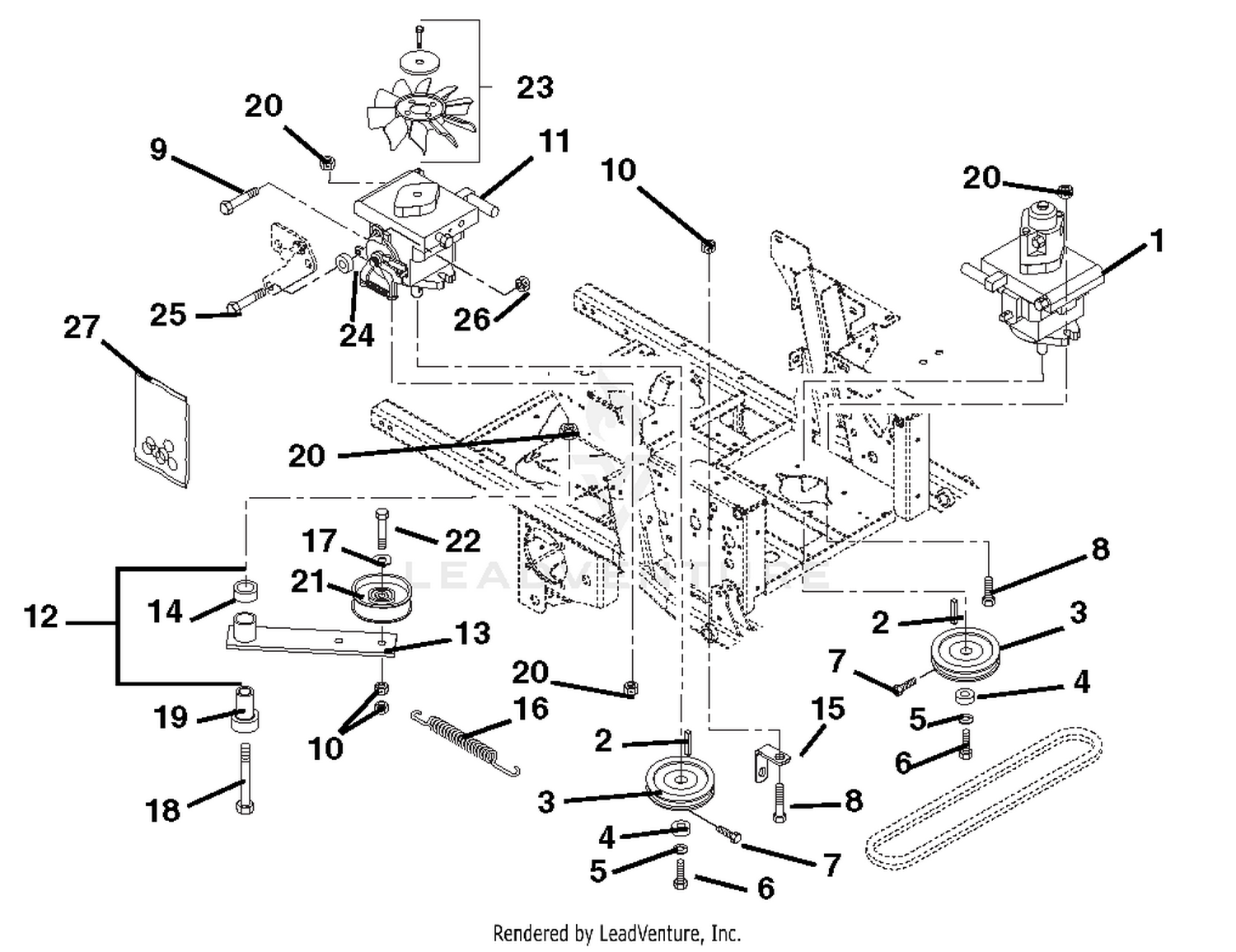 Hydrostatic Pumps And Idlers