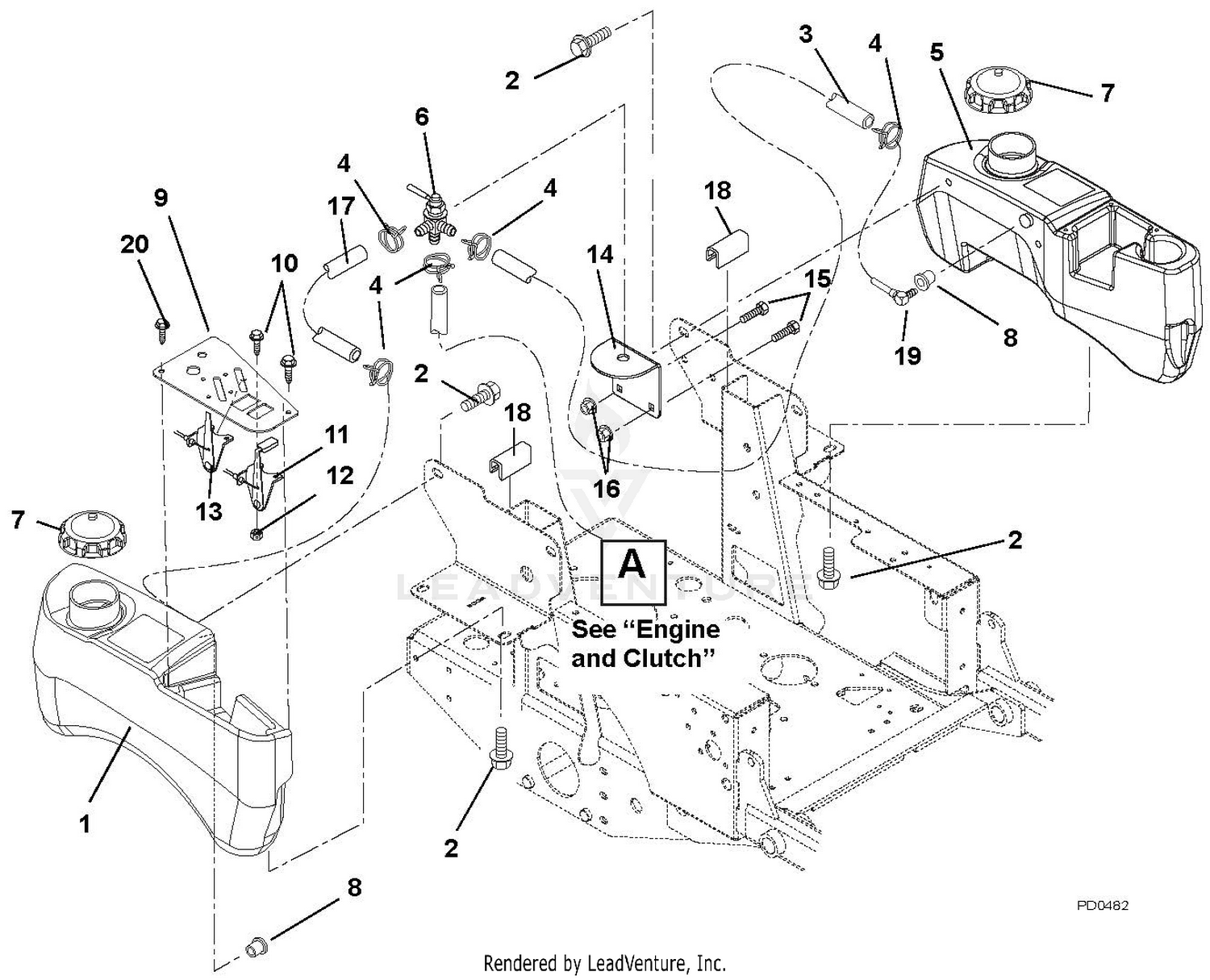 Fuel Tanks And Hoses