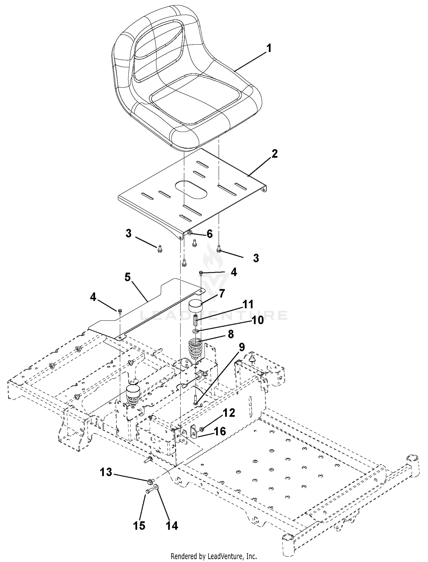 Seat And Seat Support