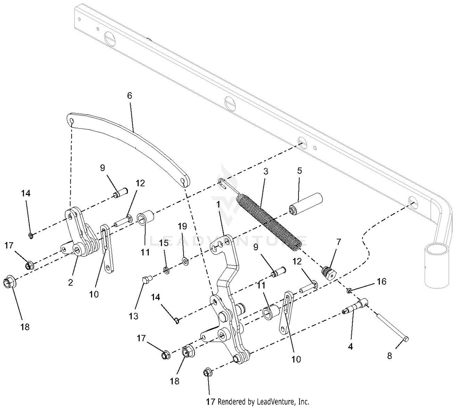 Deck Lift - Right Hand
