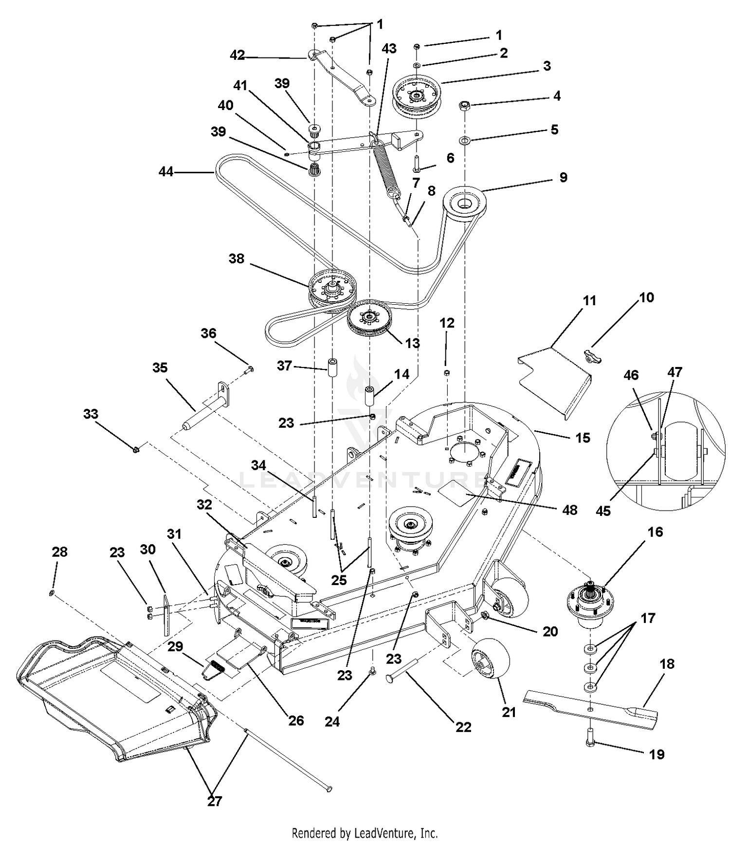 Mower Deck 48