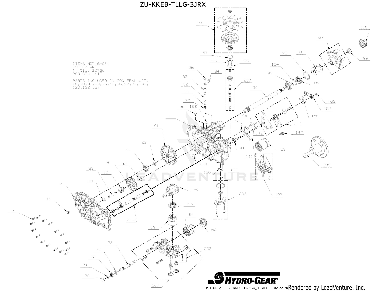 Assembly diagram
