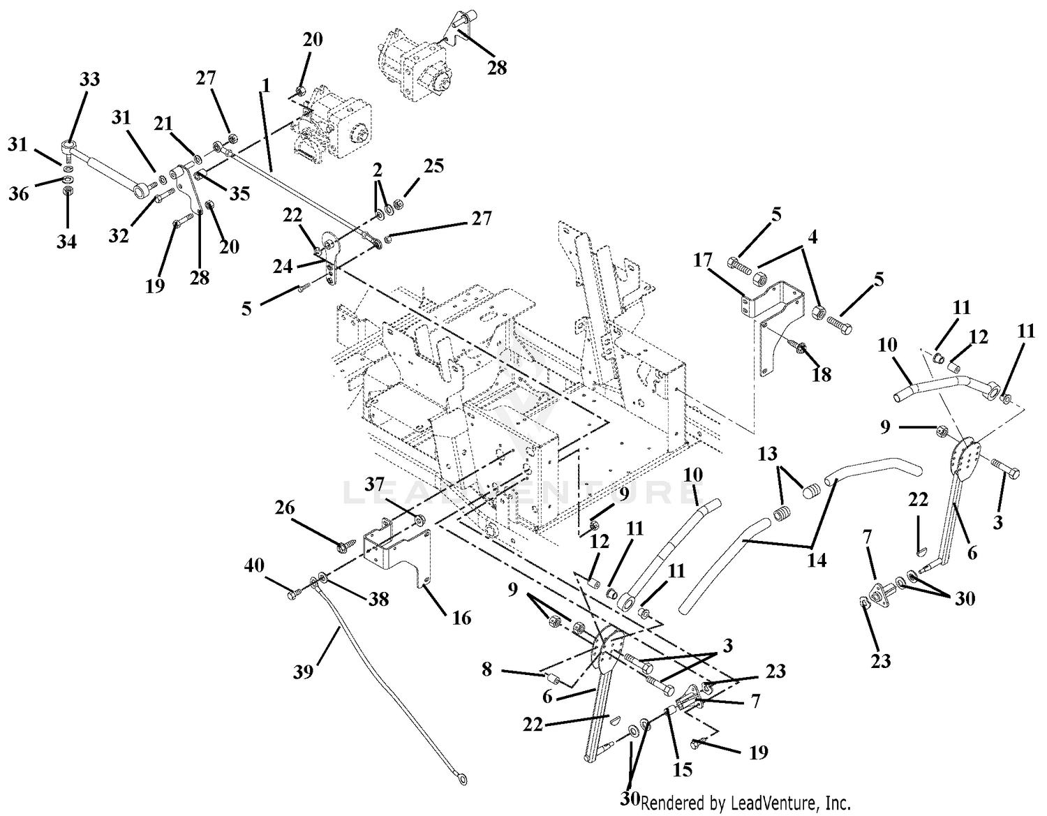 Steering Levers And Linkages