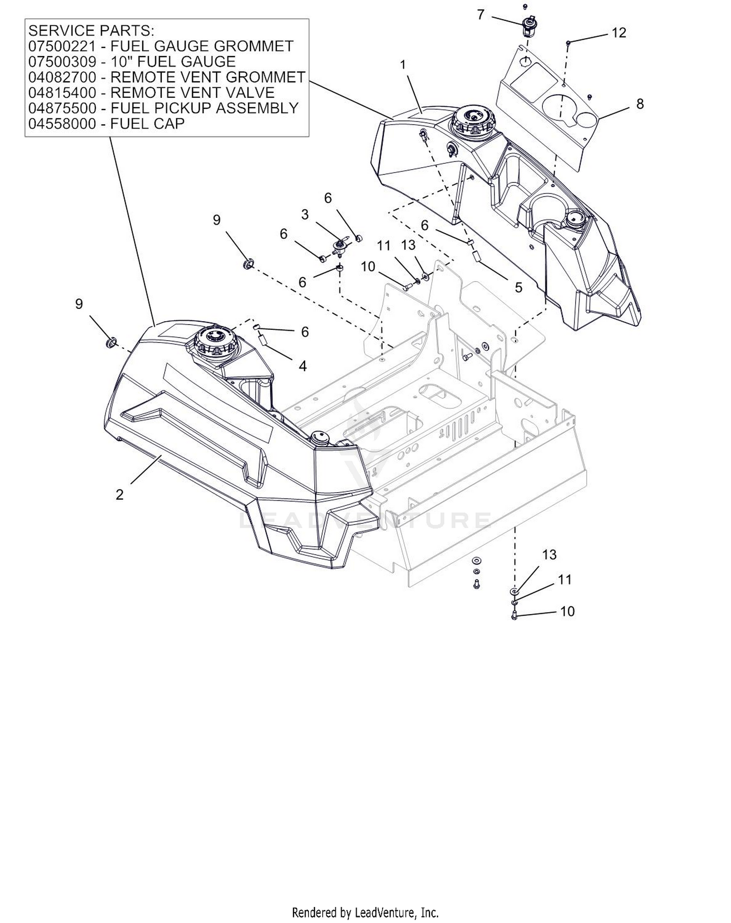 Fuel System - Non-CARB
