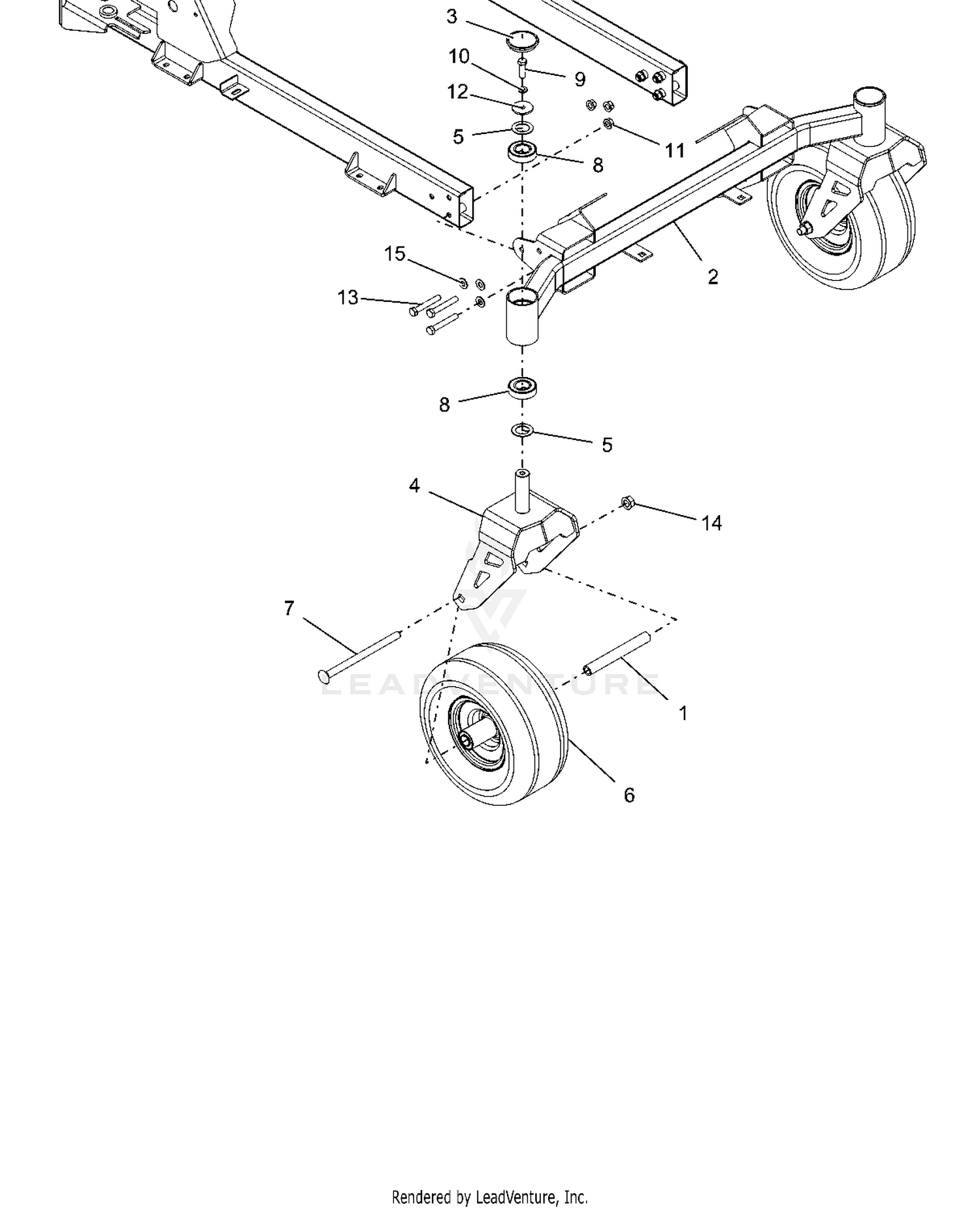 Front Caster Wheels