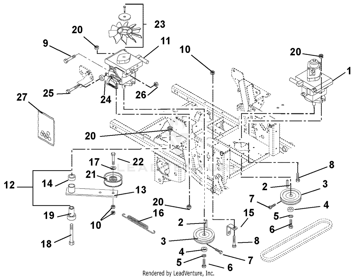 Hydrostatic Pumps And Idlers