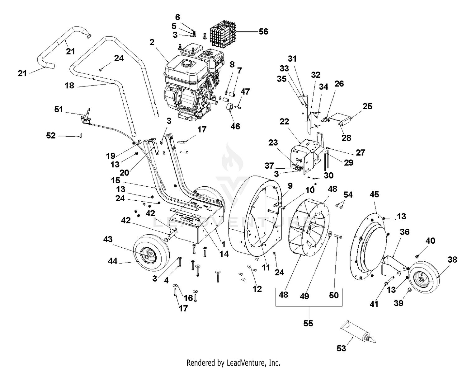 Main Assembly - 265cc