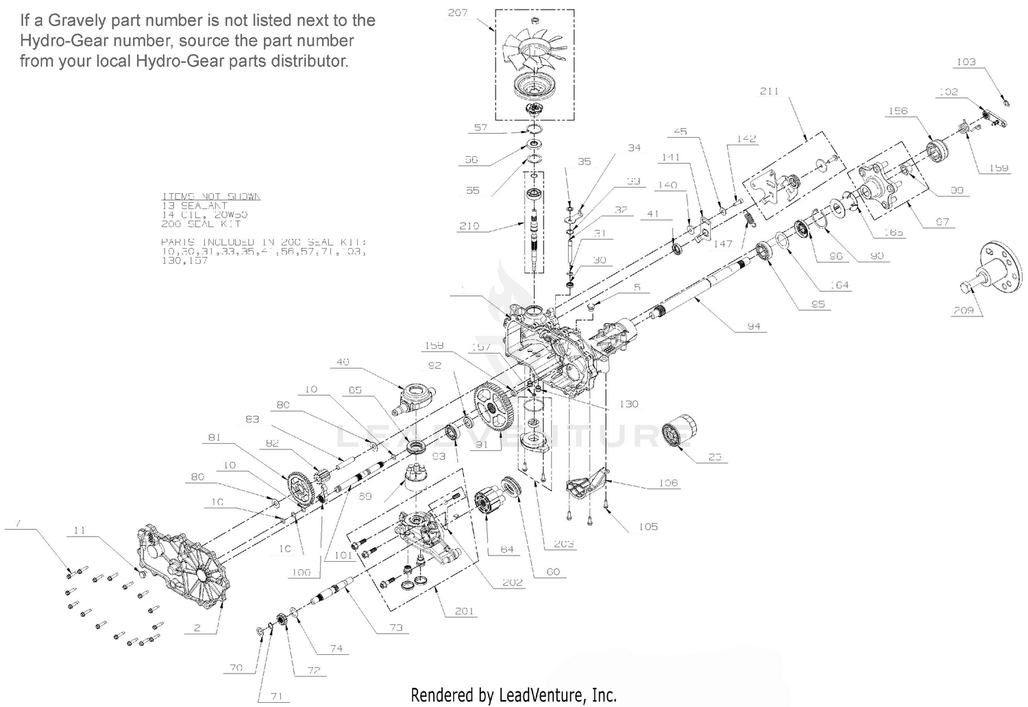 Transmission, RH - 04828200