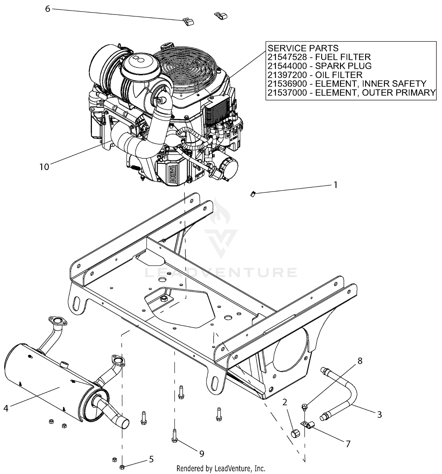 Engine - Kohler - CARB