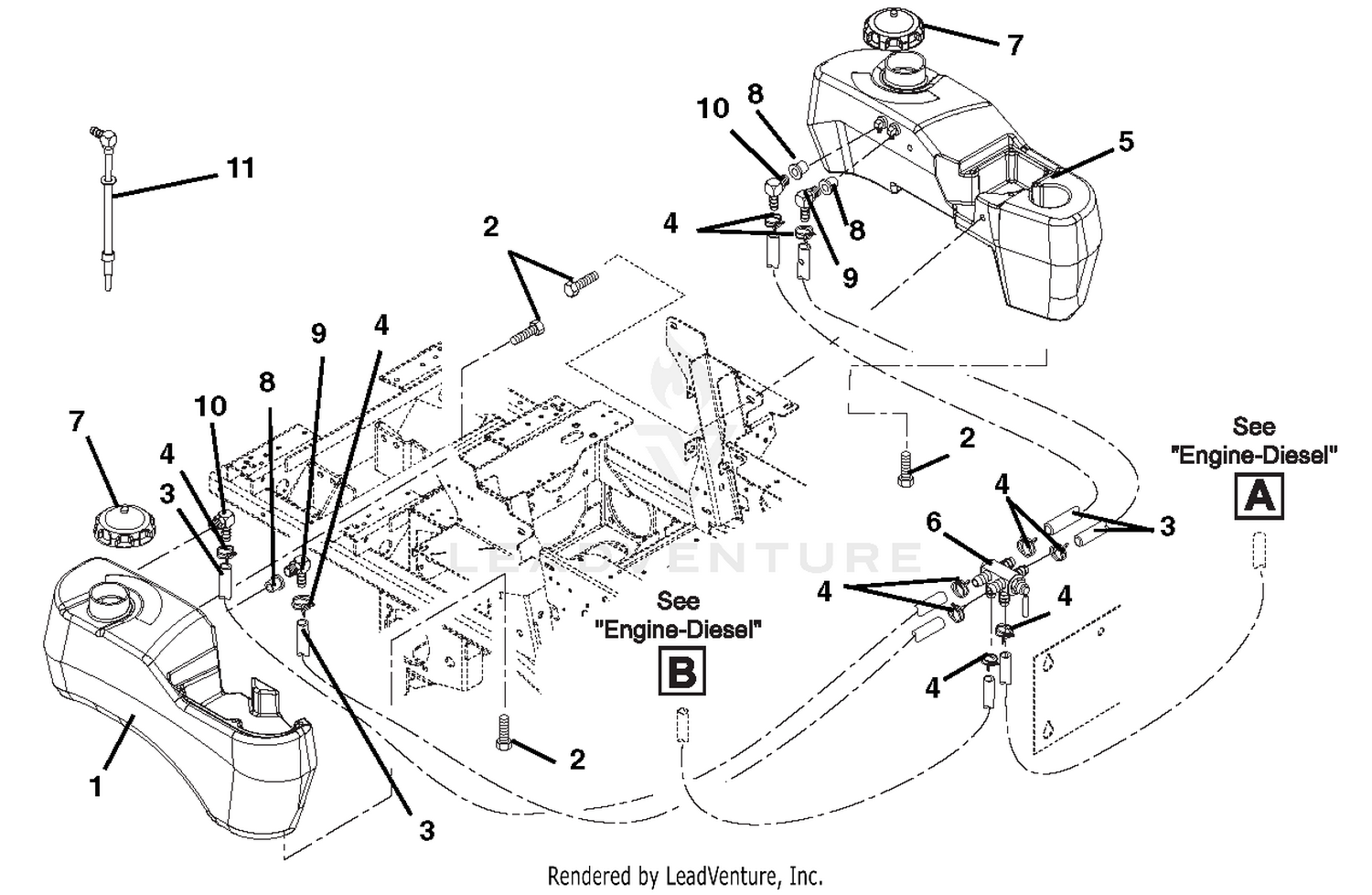 Fuel Tanks And Hoses