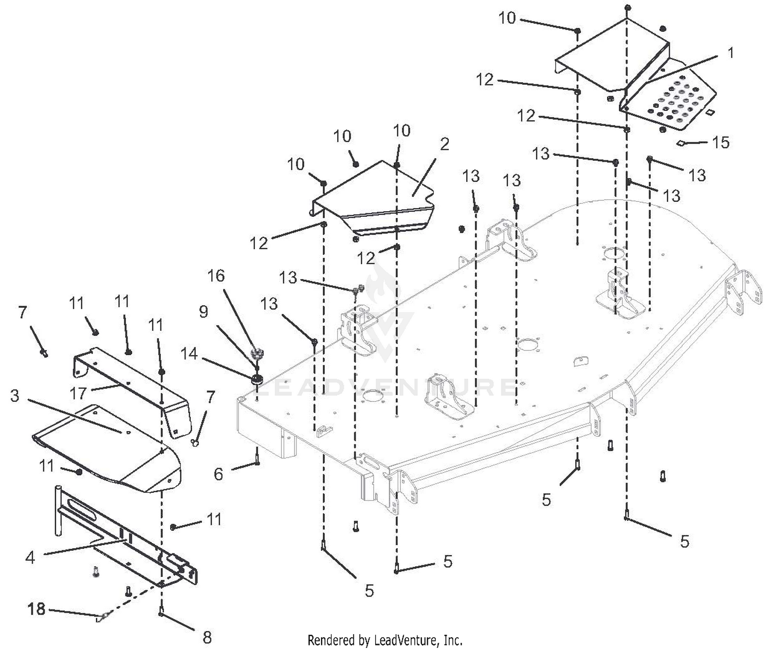 Chute And Belt Covers - 72"