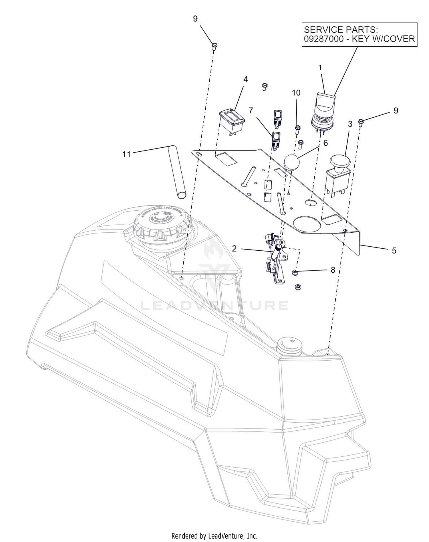 Control Panel - Kohler EFI