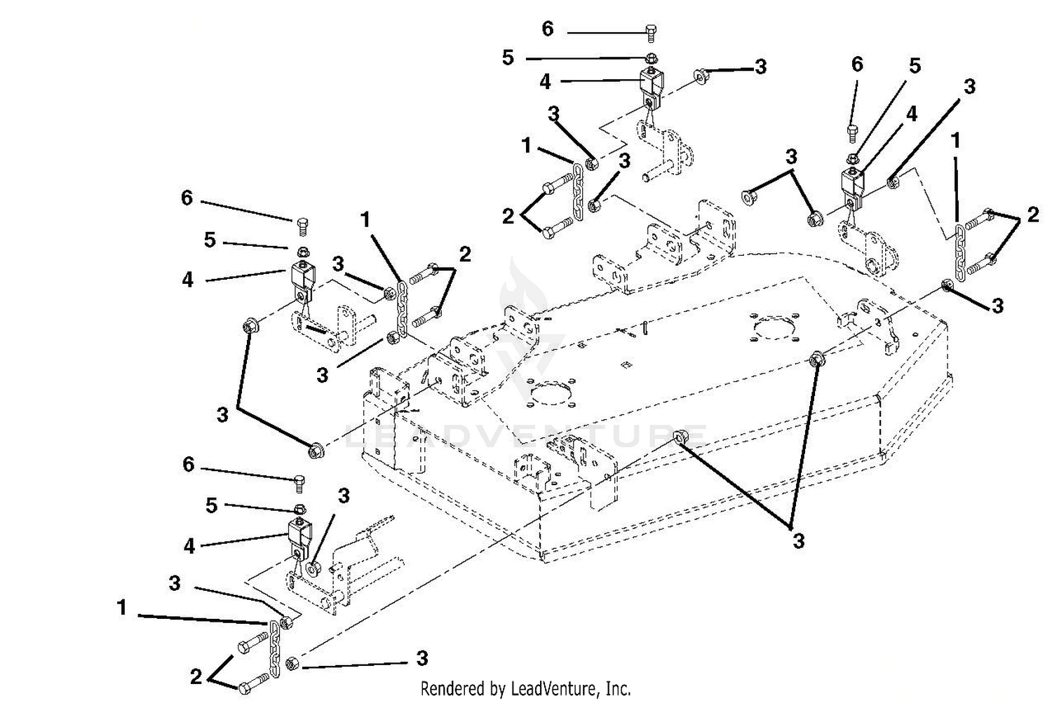 Mounting Brackets - 34"