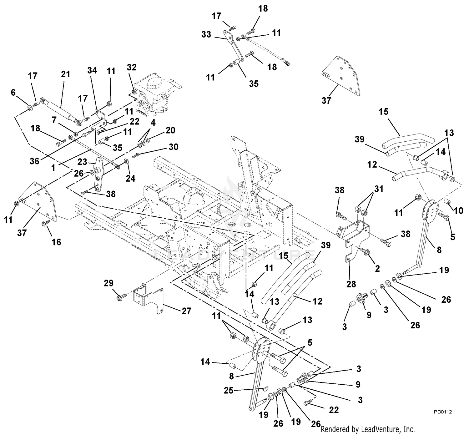Steering Levers And Linkages