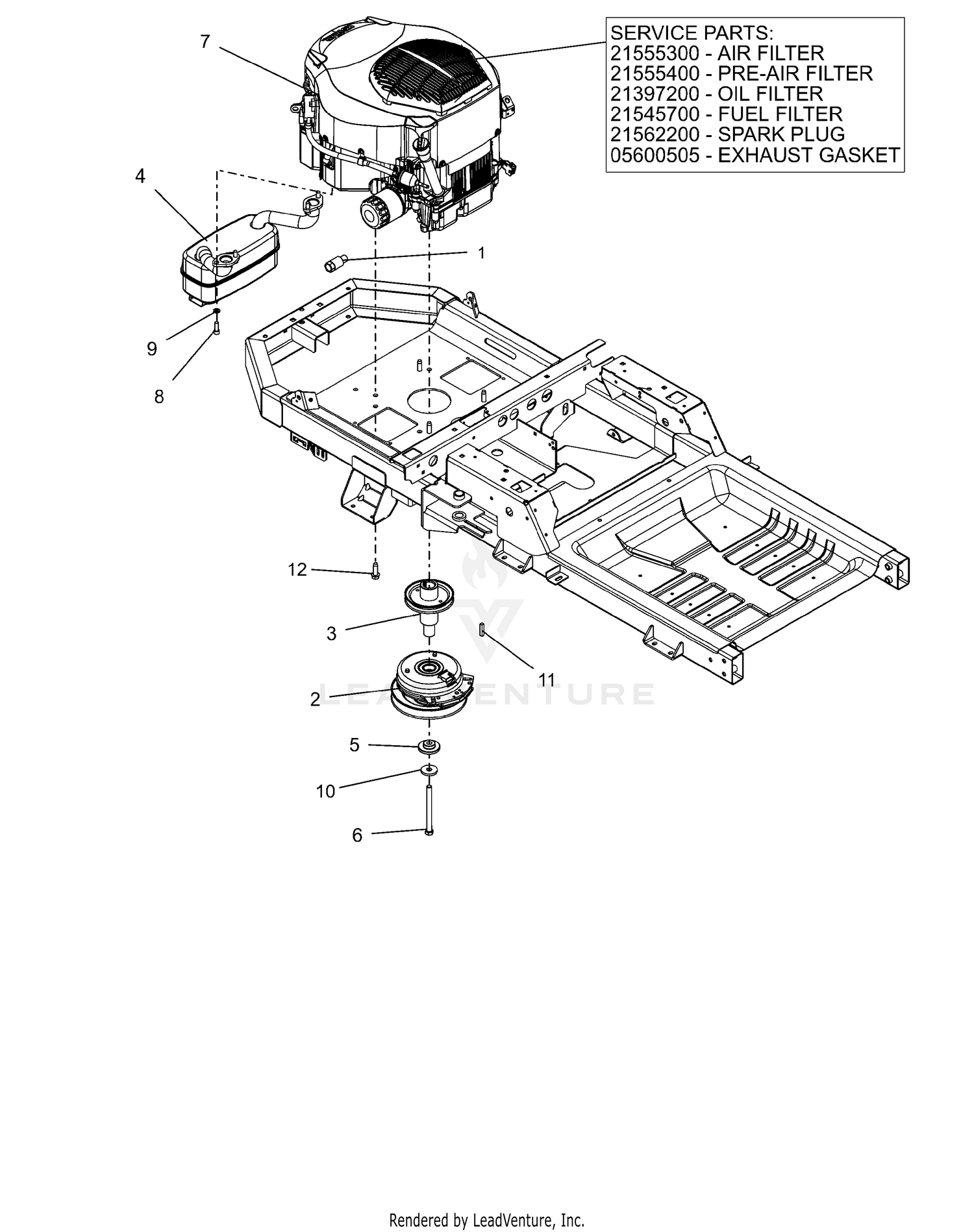 Engine - Kohler 7000 Pro - 24HP