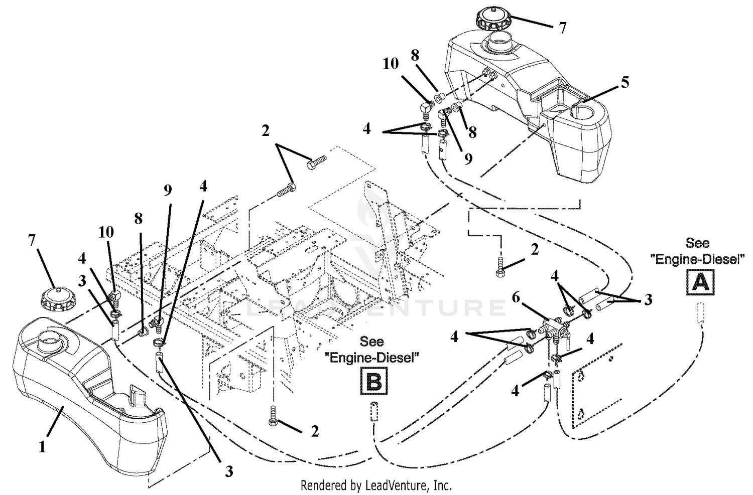 Fuel Tanks And Hoses