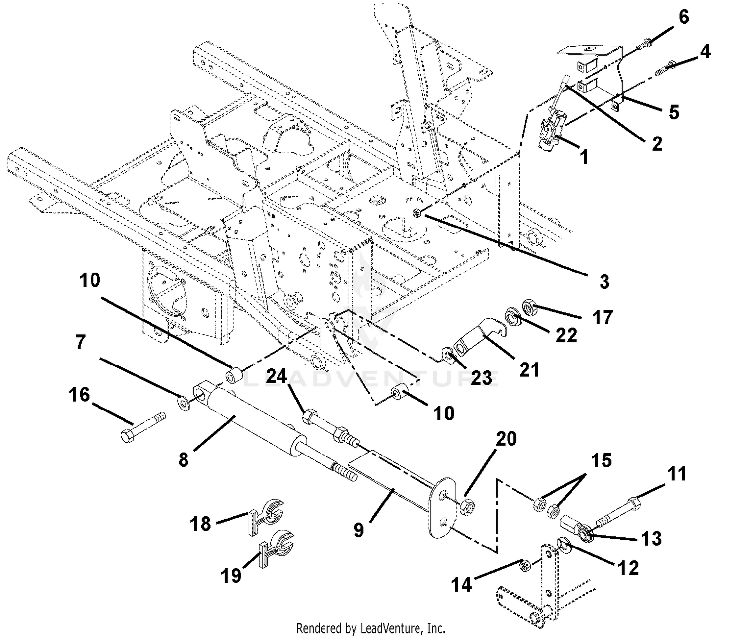 Hydraulic Lift Cylinder