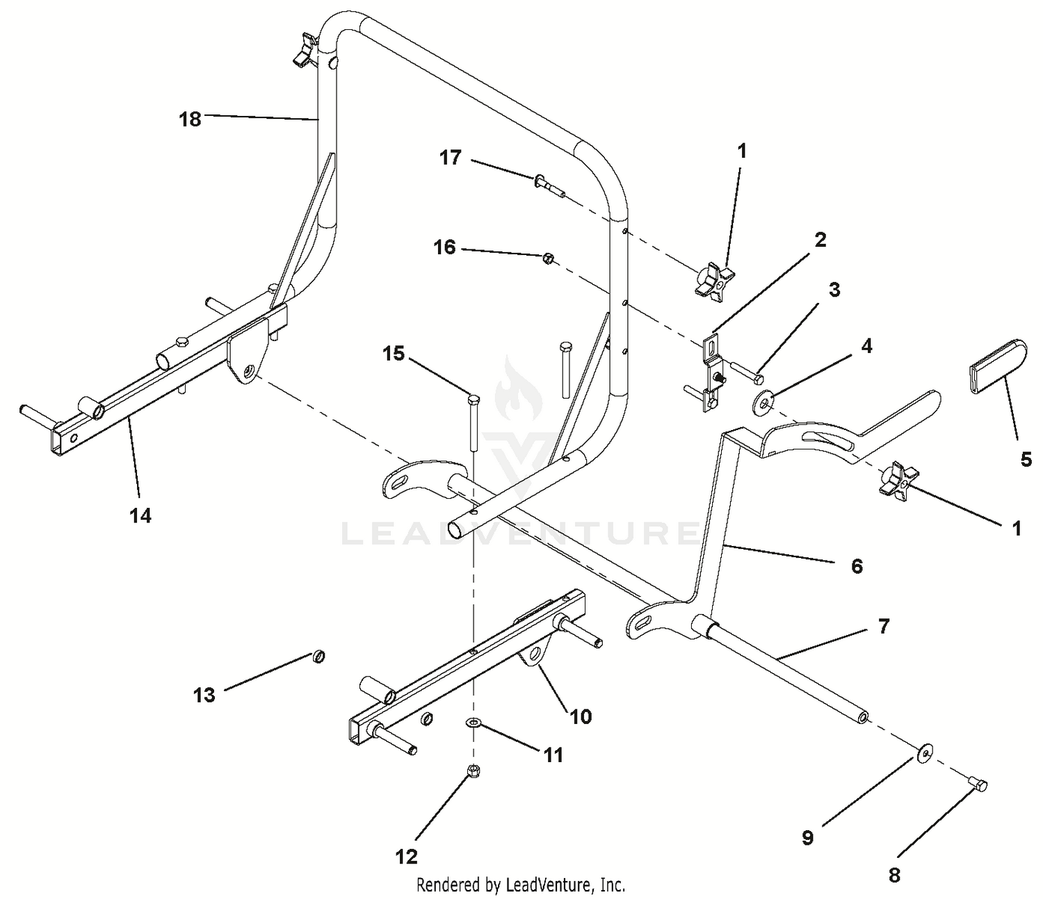 Lower Handle Assembly