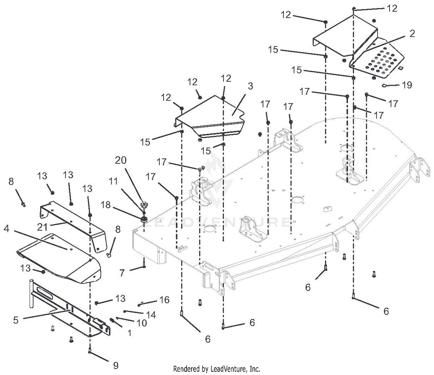Chute And Belt Covers - 72"