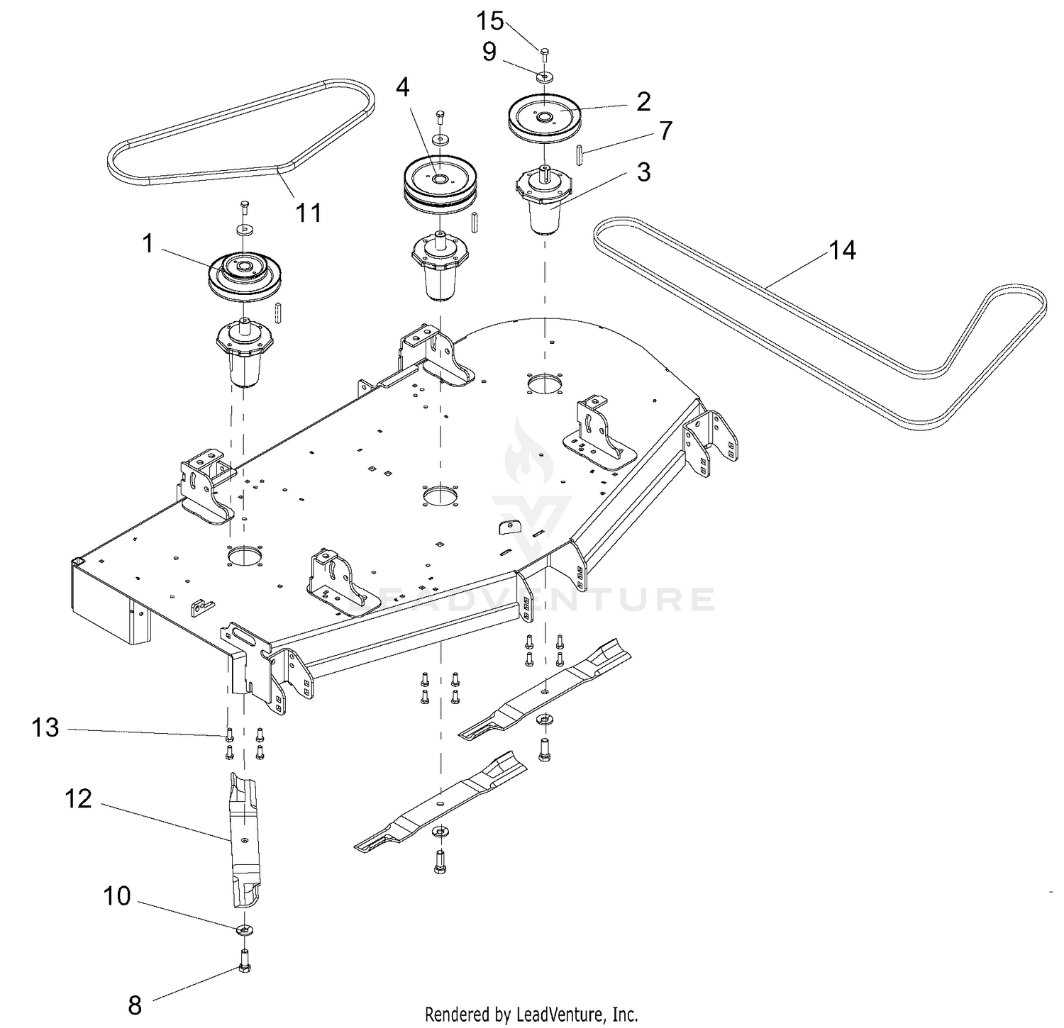 Belts, Blades And Spindles