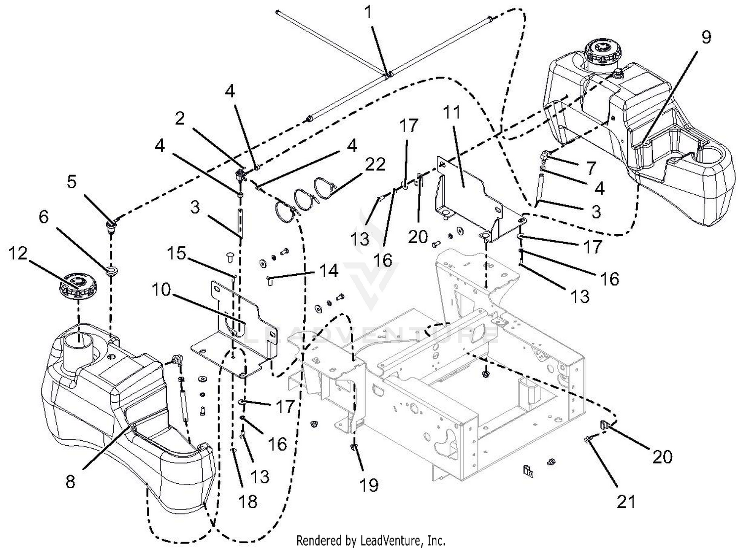 Fuel System - Kohler - Non-CARB