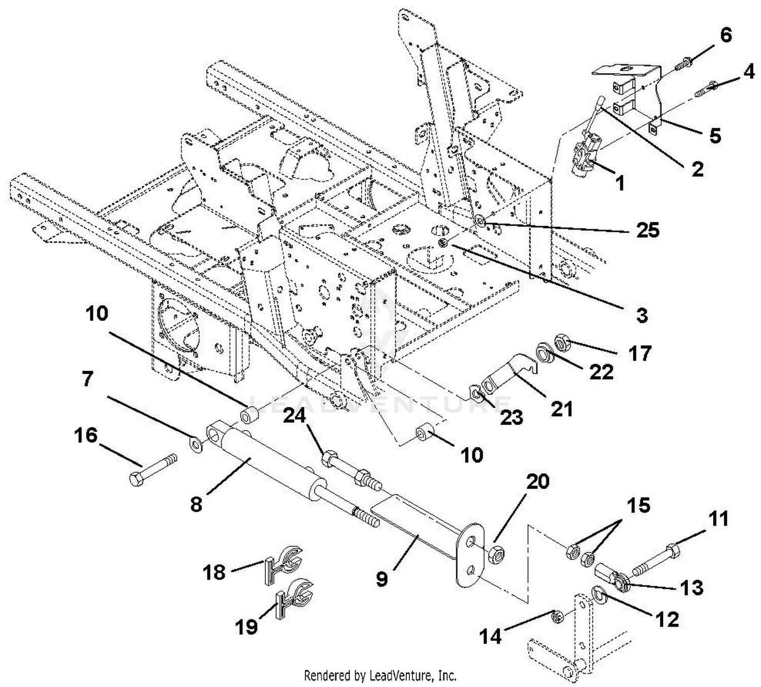 Hydraulic Lift Cylinder