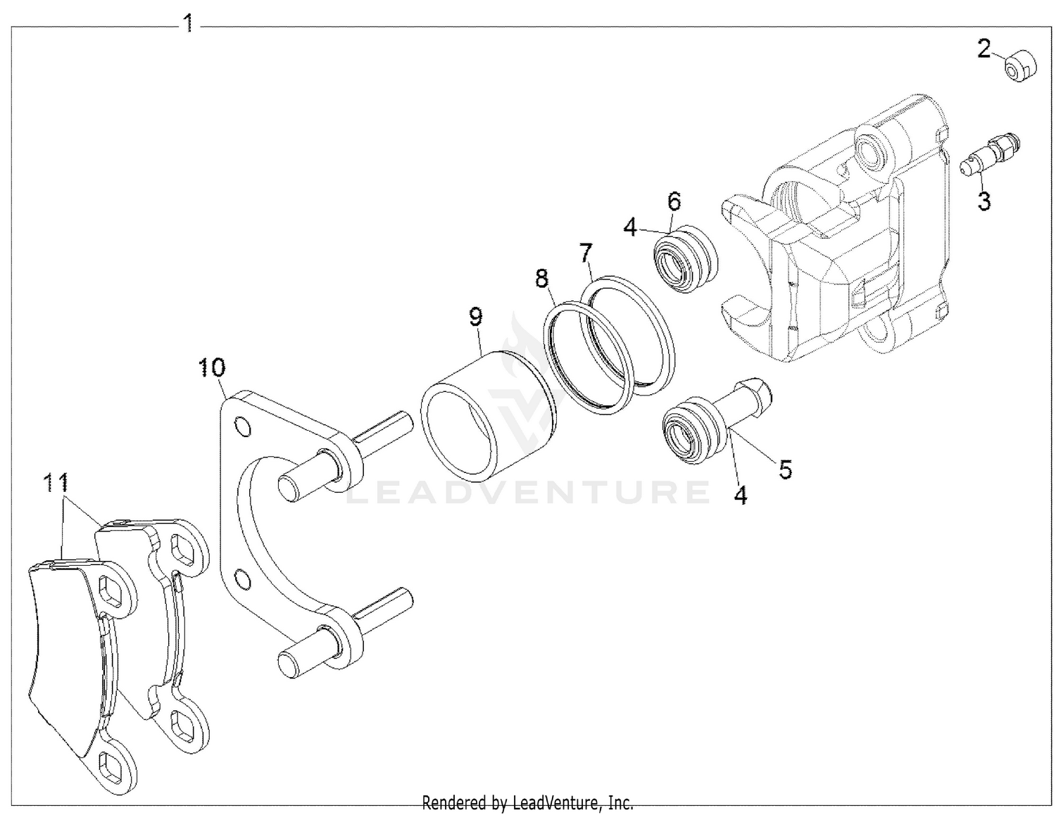 Rear Caliper