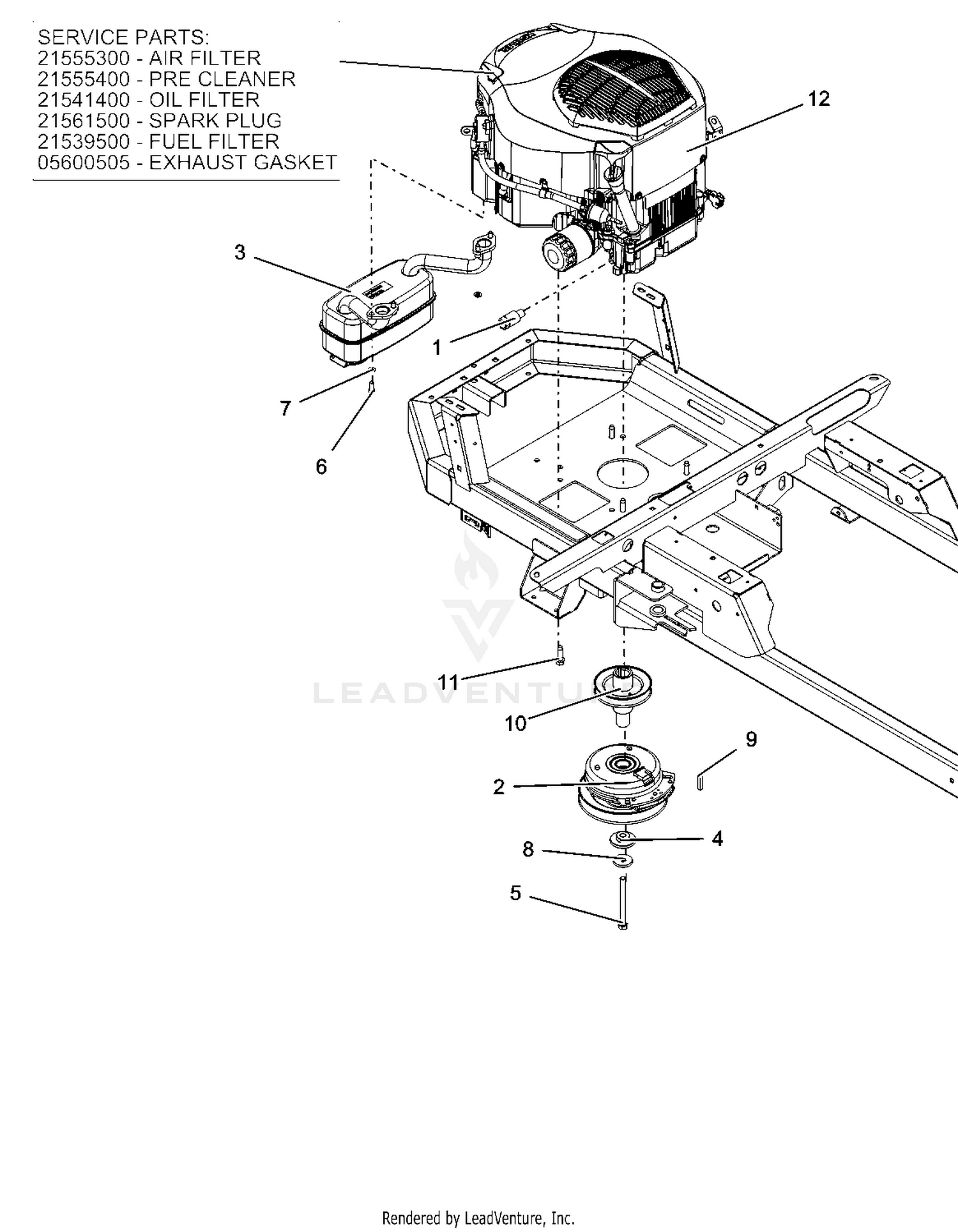 Engine - Kohler Pro 25