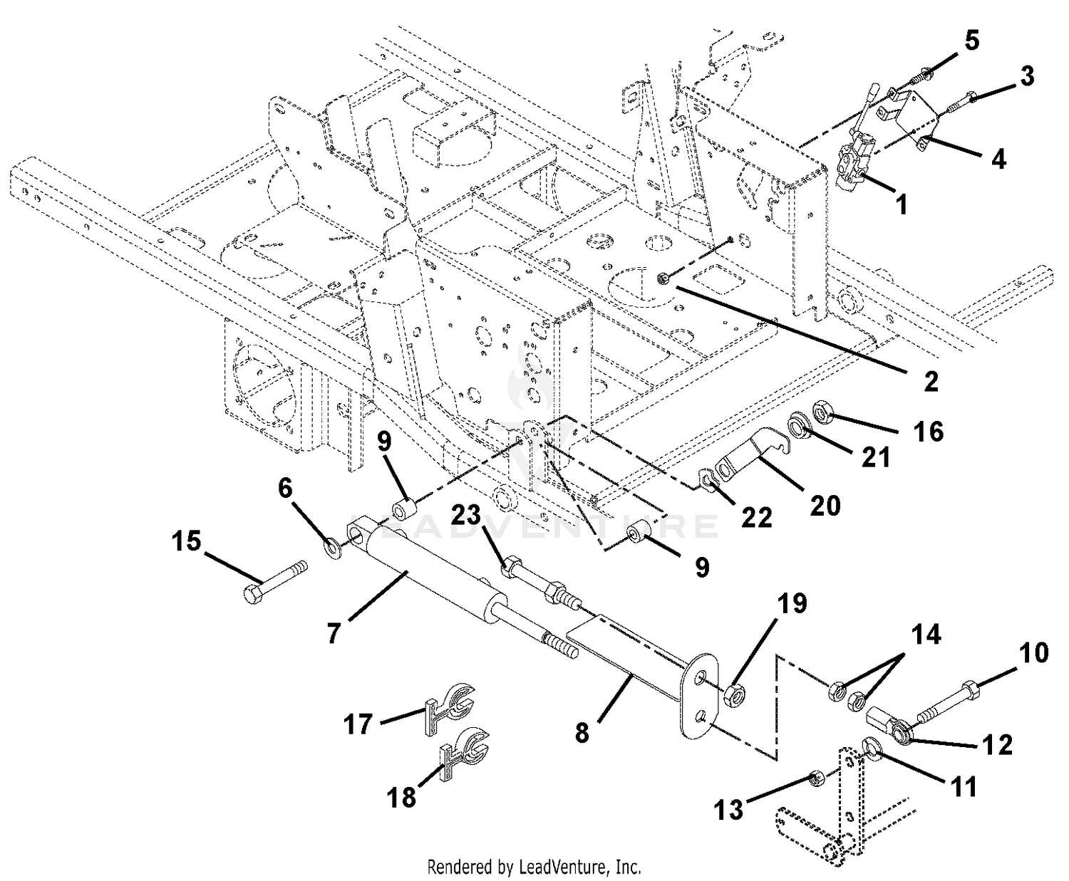 Lift Valve And Cylinder