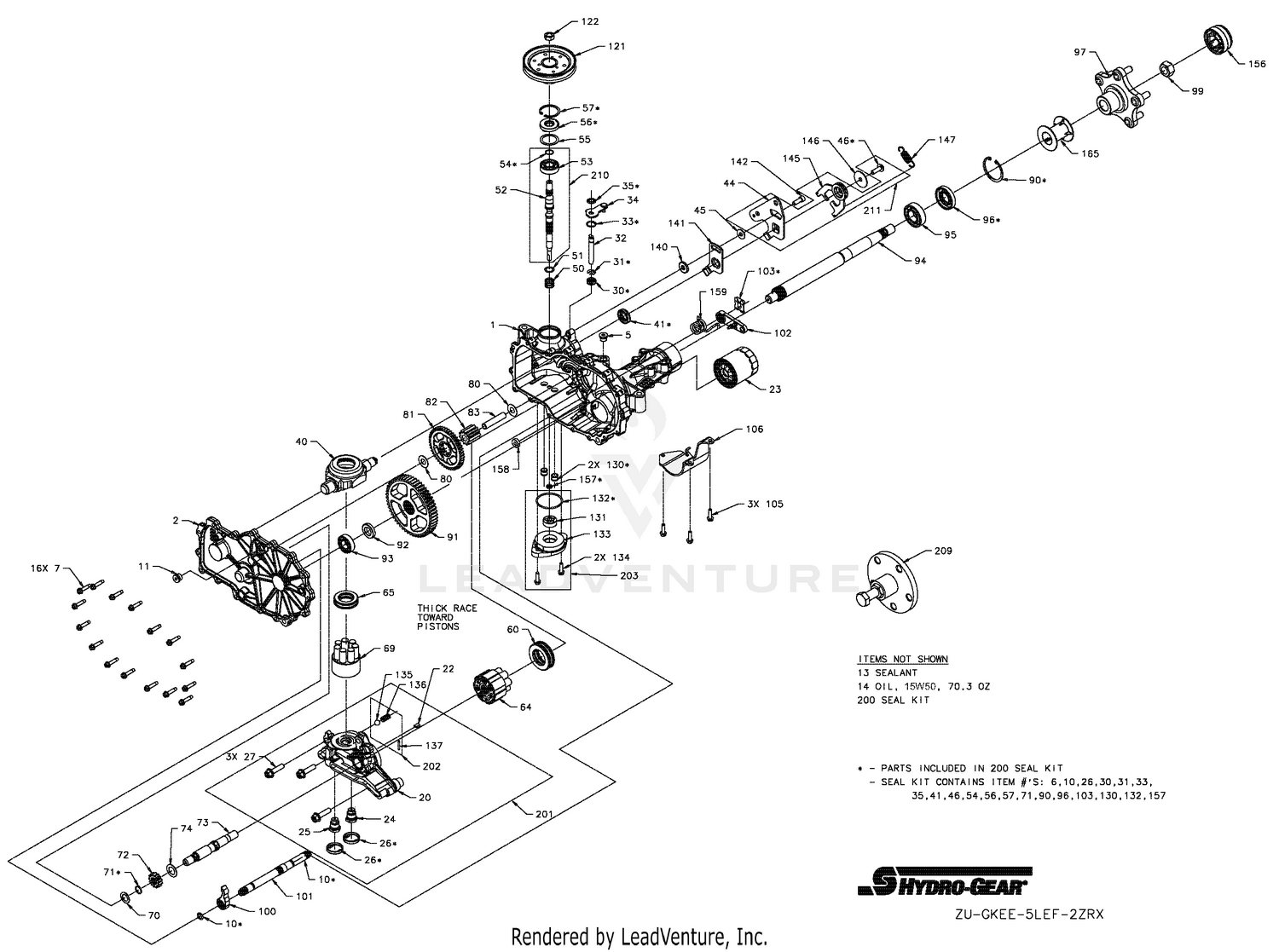 Transaxle - Right Hand