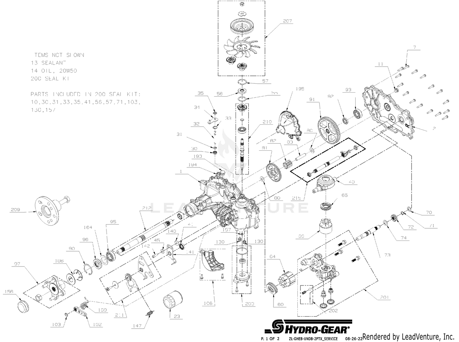 09654300 - ZT 3100 Series Transmission
