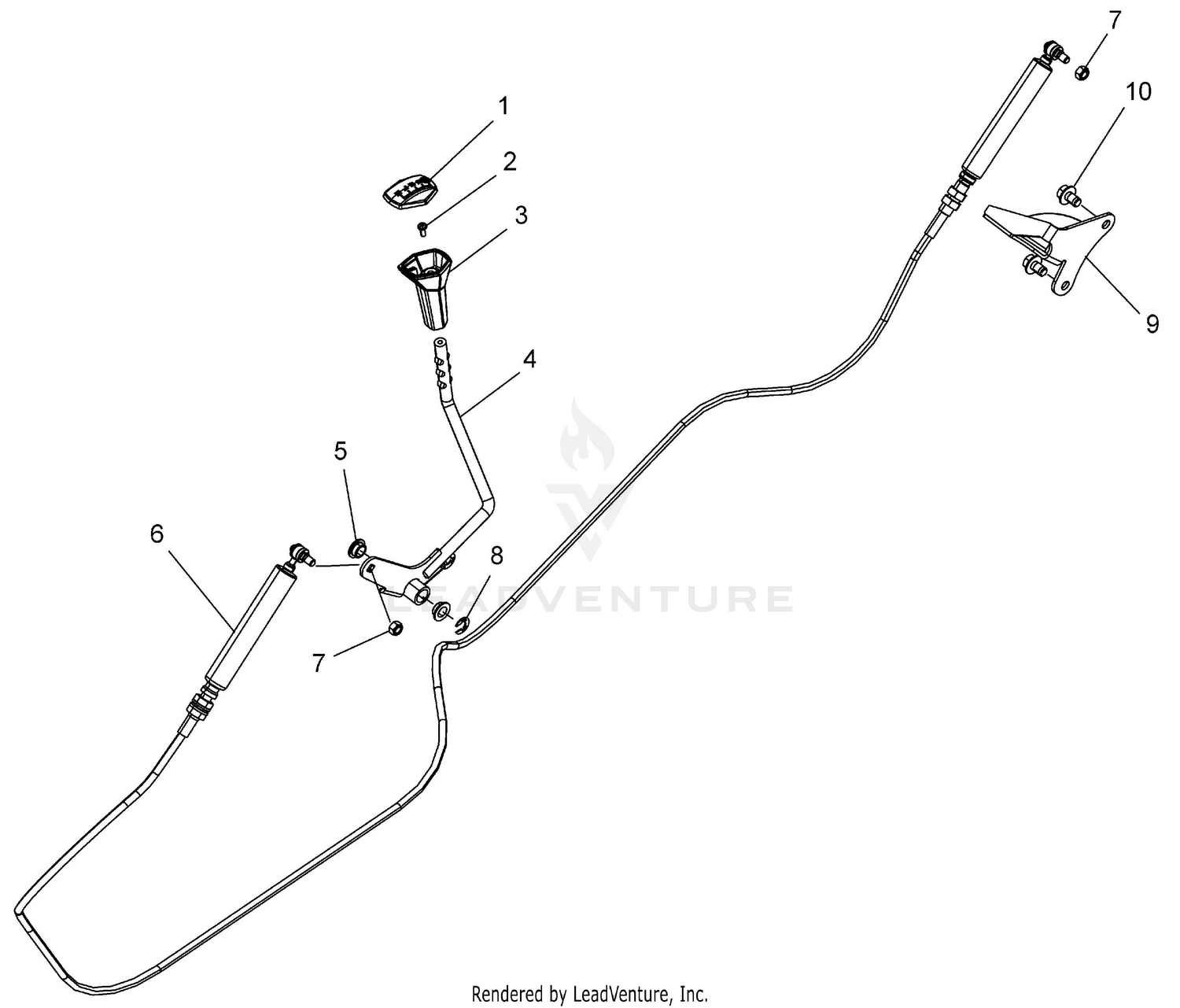 Shift Lever And Cable