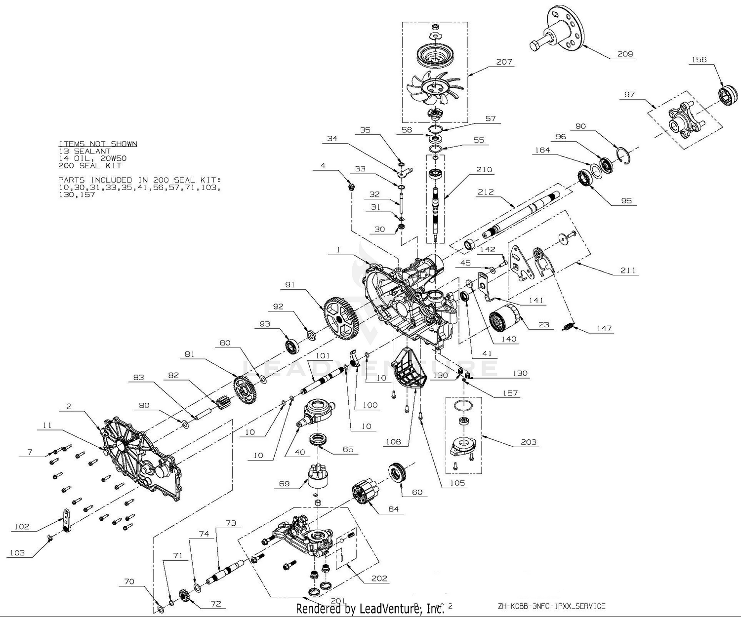 Transmission, RH - 04880100