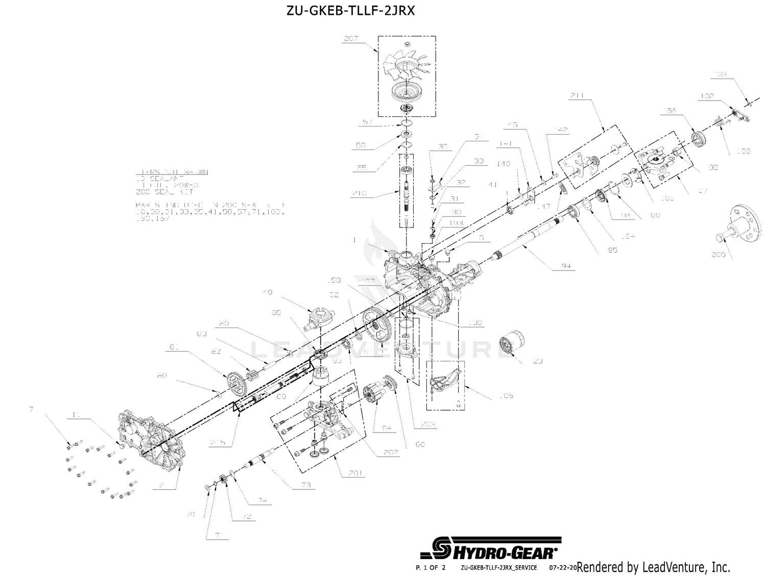 Assembly diagram