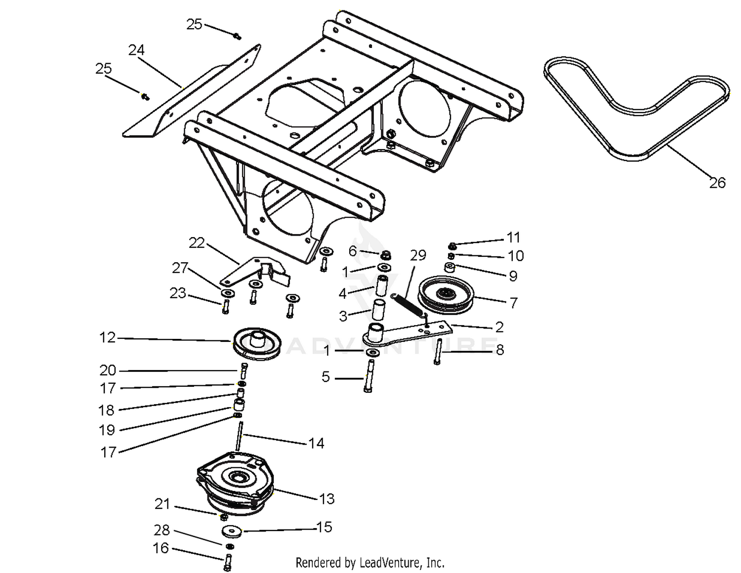 Clutch And Exhaust Deflector