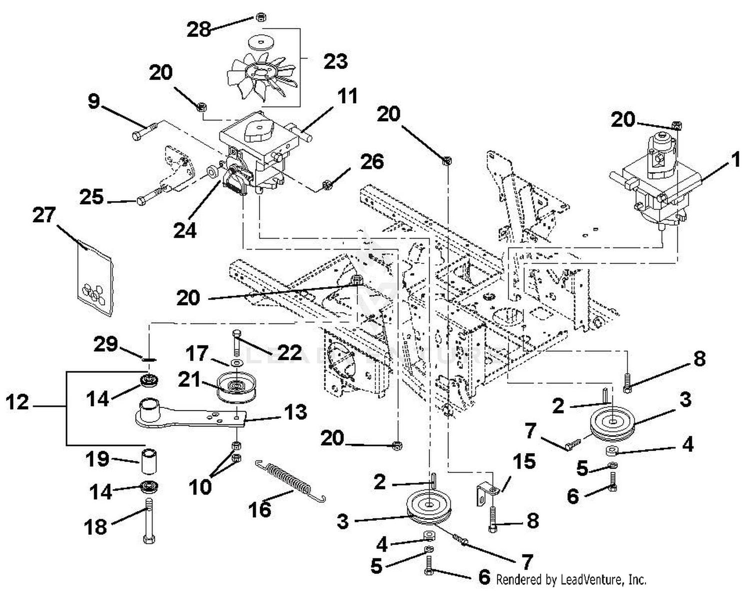 Hydrostatic Pumps & Idlers