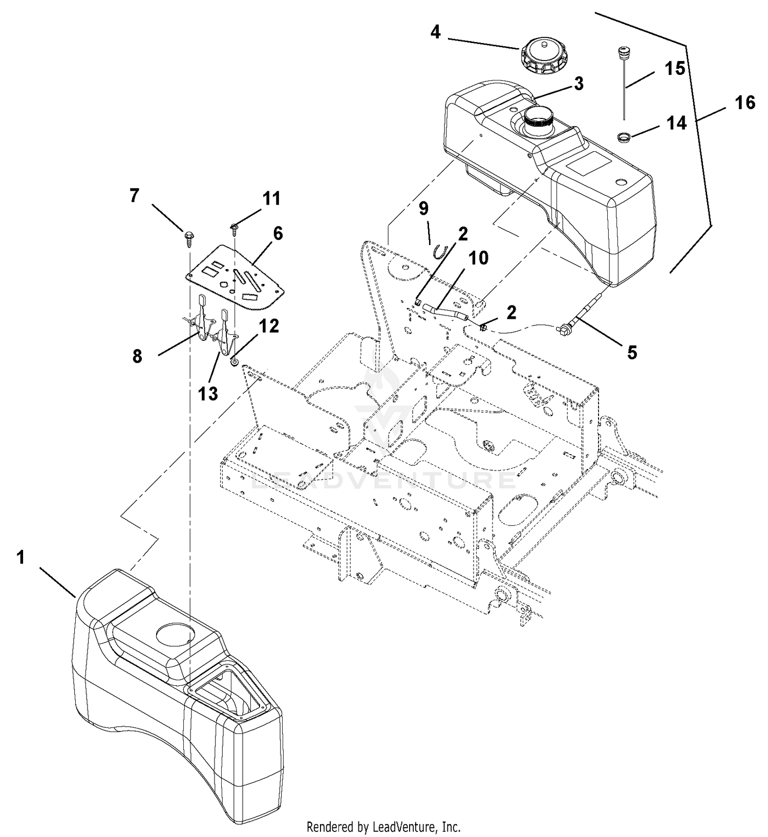 Fuel Tanks And Hoses