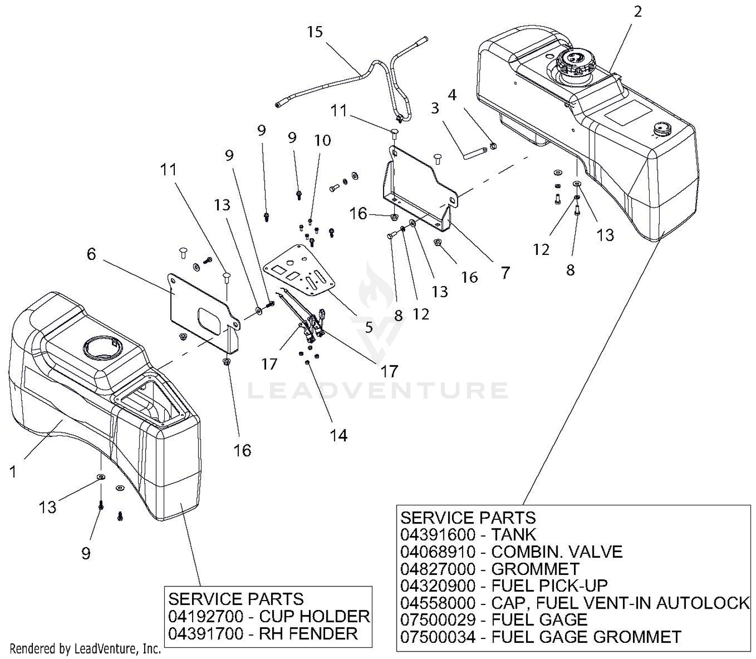 Fuel System - Non-CARB