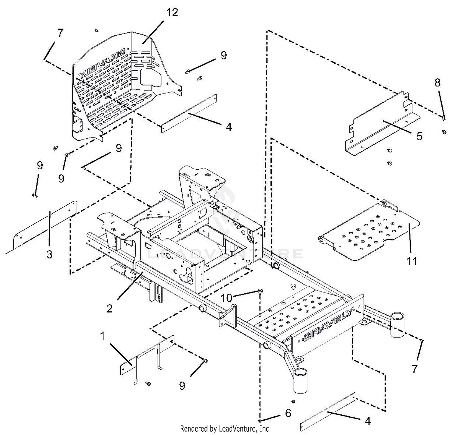 Frame 48" And 52" - SN 030000 - 039999