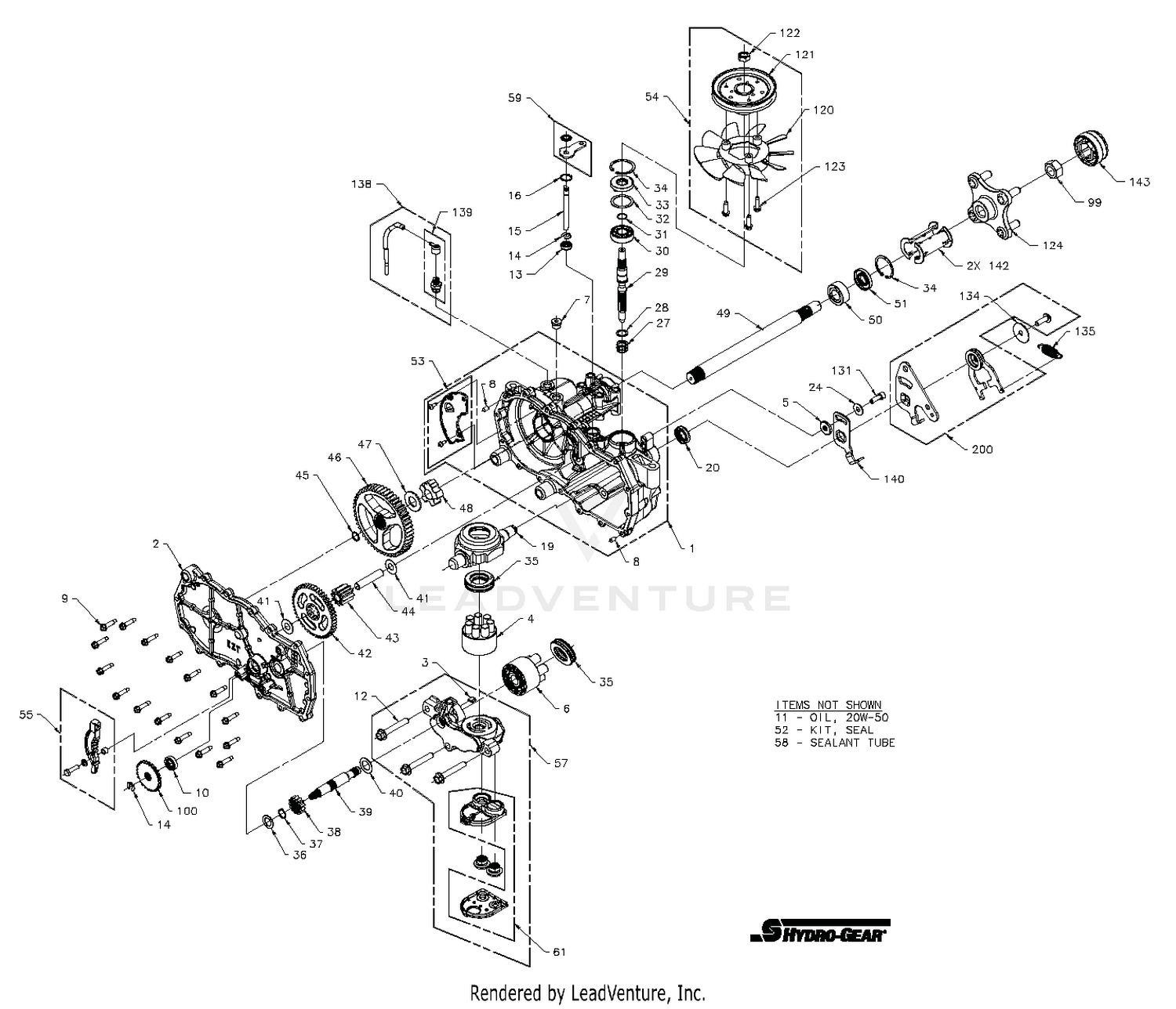 Transaxle - Left Hand (2)