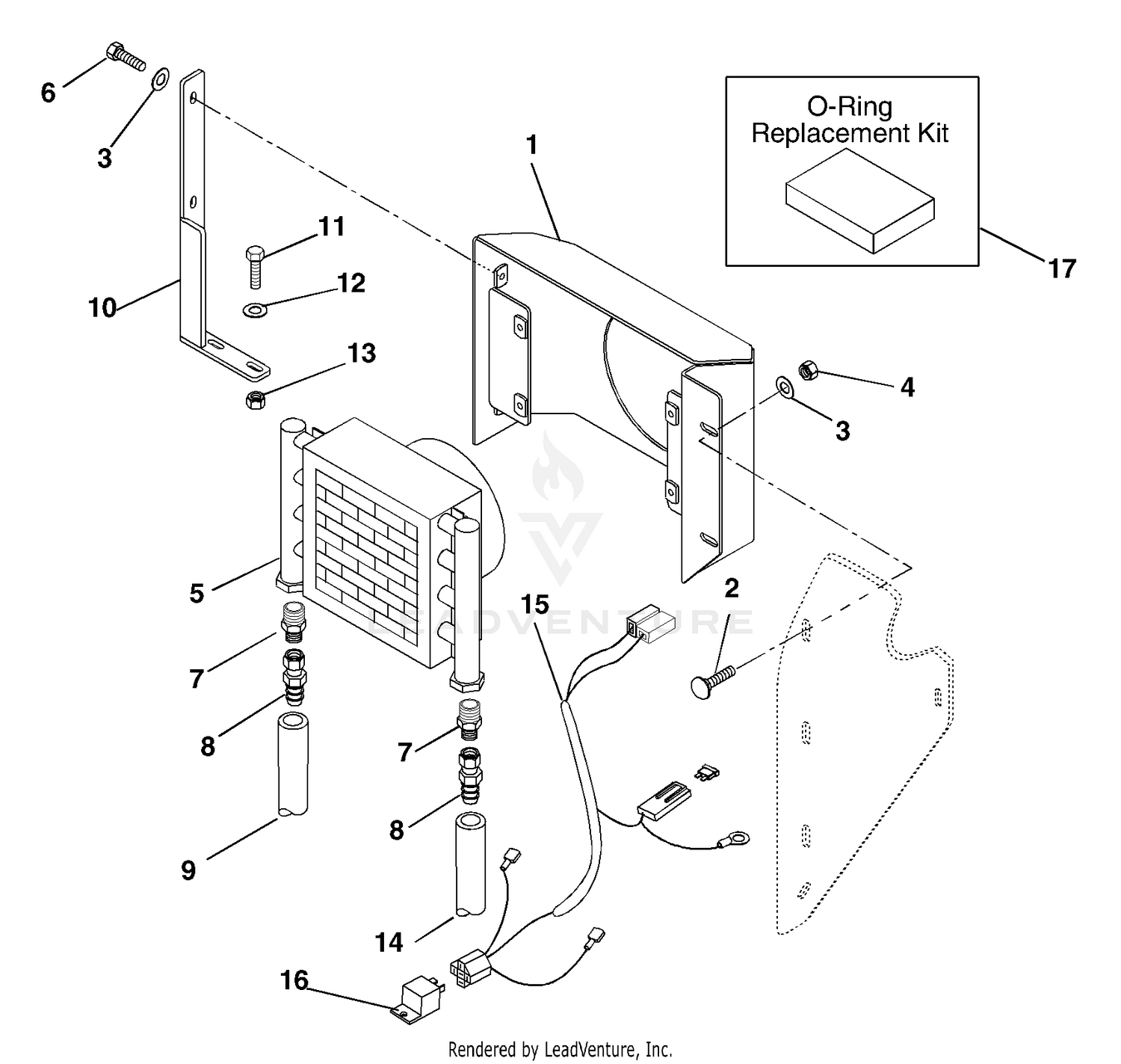 Hydraulic Oil Cooler