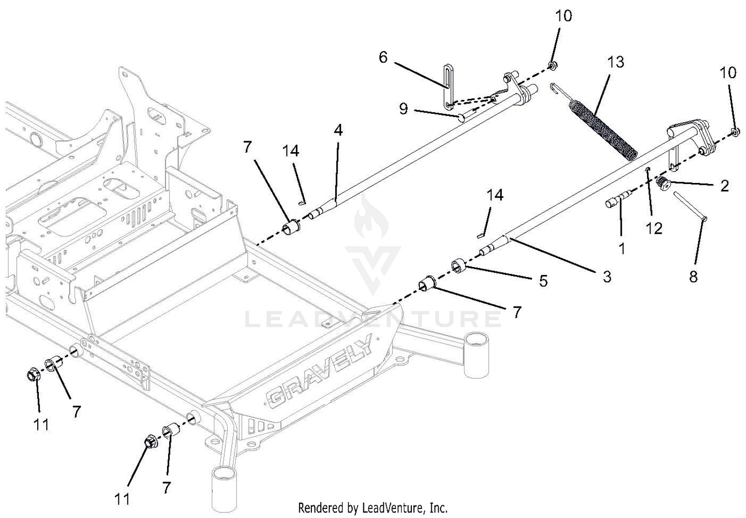 Deck Lift - Left Hand